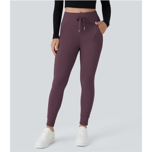 Pants - HALARA Women's Purple Jogger Pants